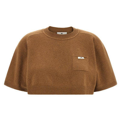 Elisabetta Franchi Wool And Cashmere Top