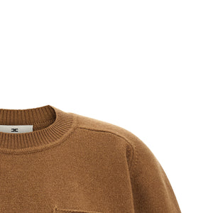Elisabetta Franchi Wool And Cashmere Top
