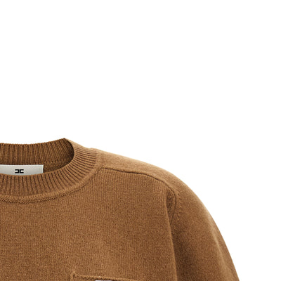 Elisabetta Franchi Wool And Cashmere Top