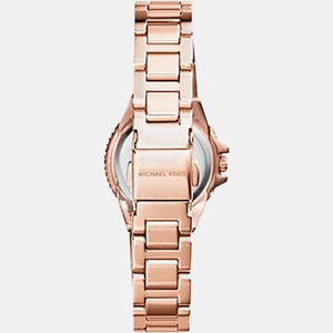 Camille Women Quartz White Dial Analog Stainless Steel Watch MK3253