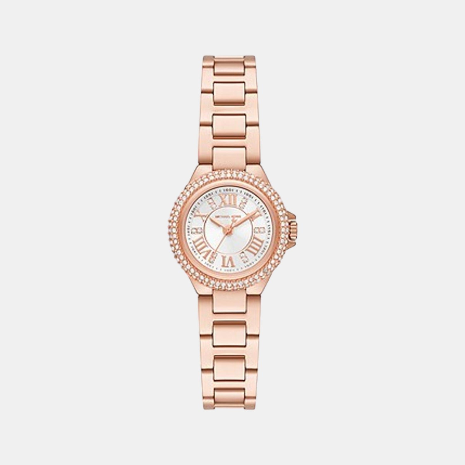 Camille Women Quartz White Dial Analog Stainless Steel Watch MK3253