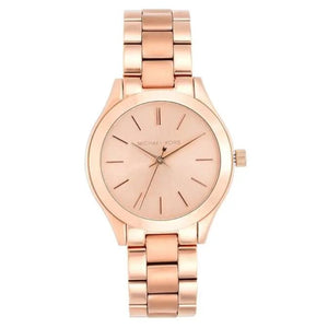 Michael Kors Mini Slim Runway Rose Gold Dial Women 33mm