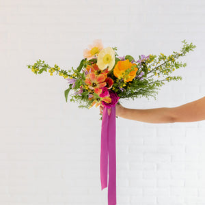 Pleasantly Vibrant Garden Styled Wedding