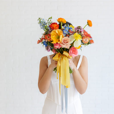 Pleasantly Vibrant Garden Styled Wedding