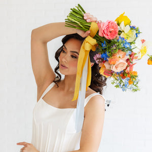 Pleasantly Vibrant Garden Styled Wedding