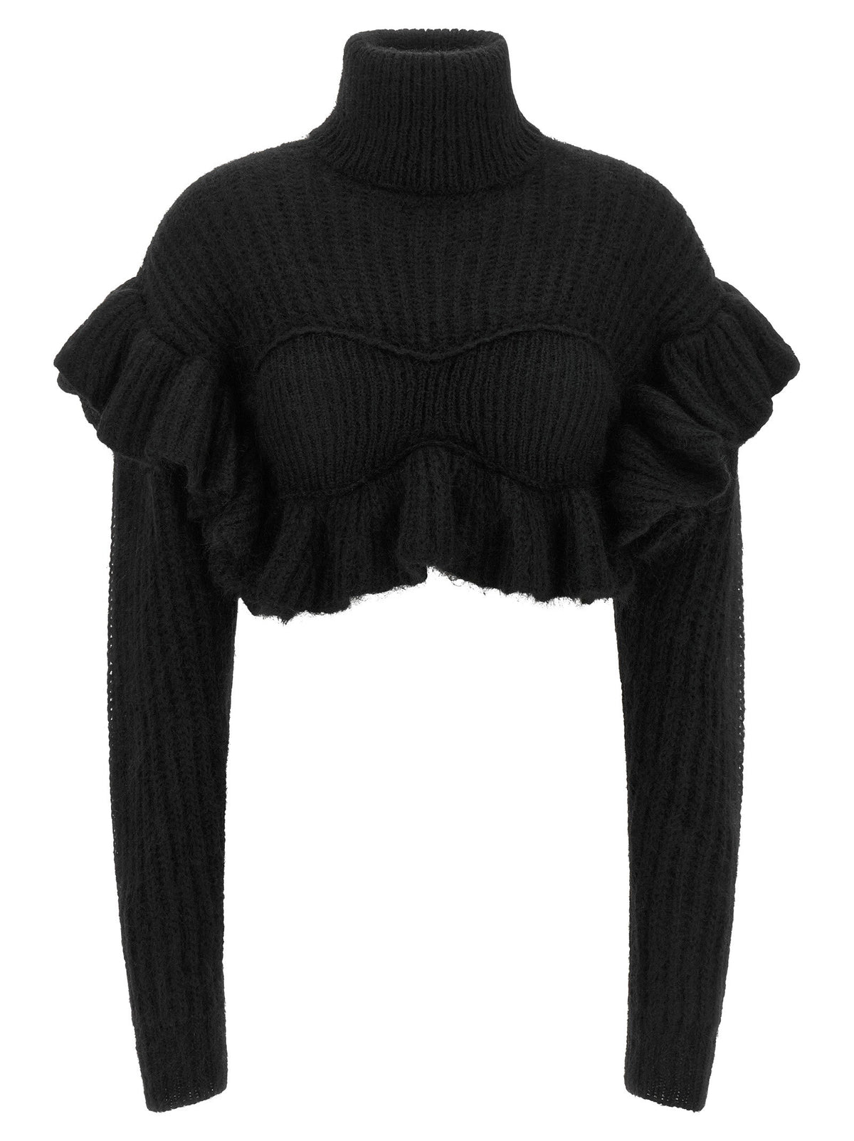 Elisabetta Franchi Ruffle Sweater