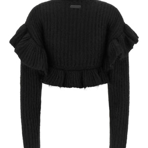 Elisabetta Franchi Ruffle Sweater