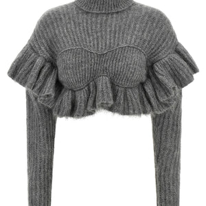 Elisabetta Franchi Ruffle Sweater