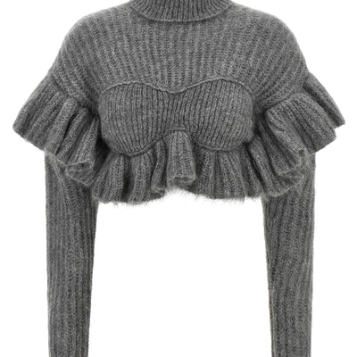 Elisabetta Franchi Ruffle Sweater