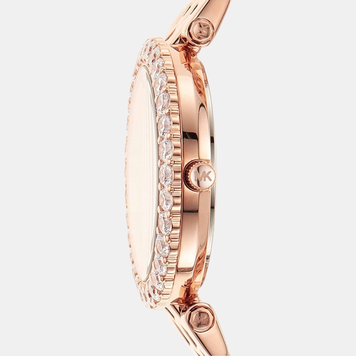 Darci Women Quartz Rose Gold Dial Analog Stainless Steel Watch MK4514