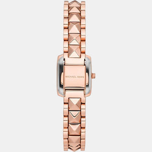 Alane Women Quartz White Dial Analog Stainless Steel Watch MK4560