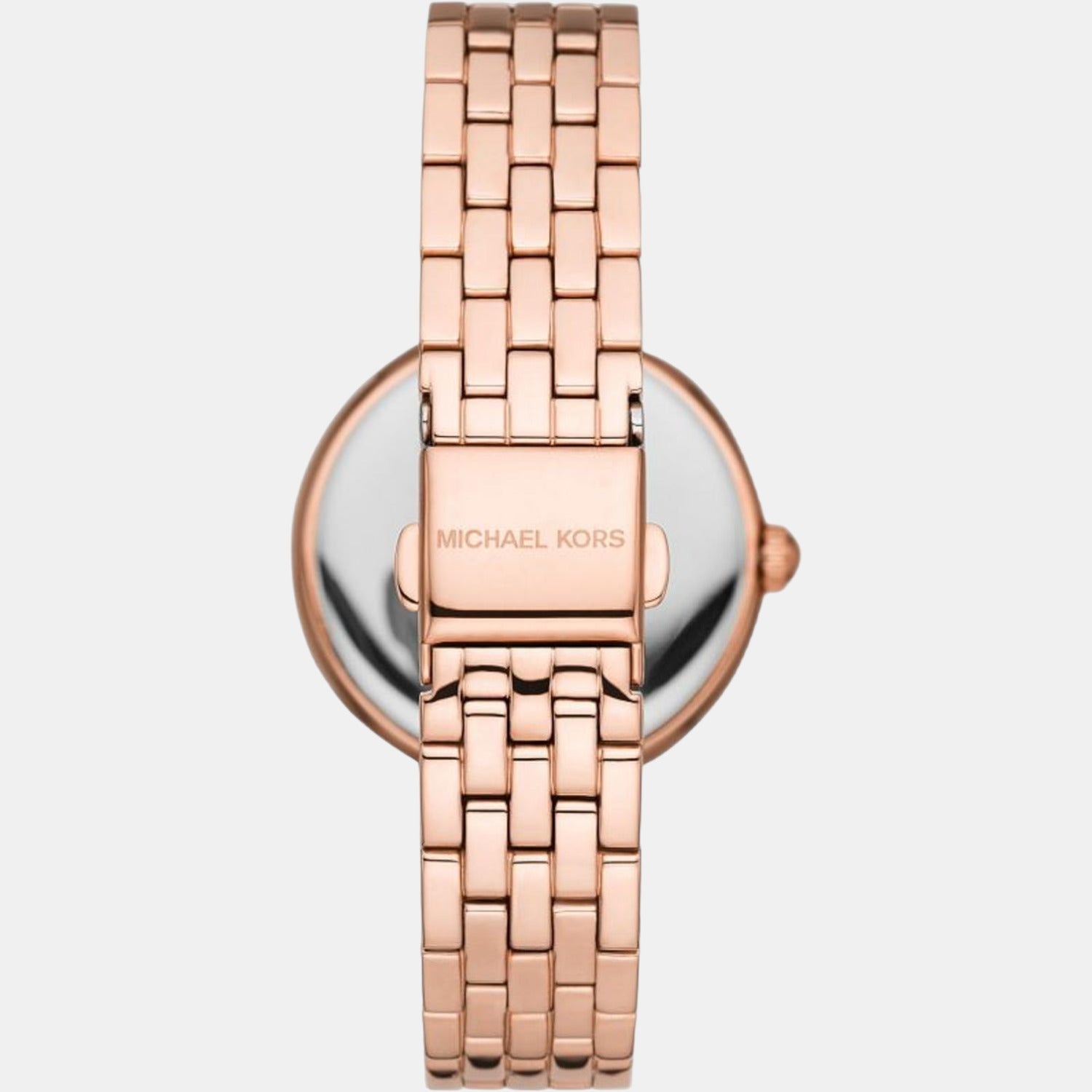 Diamond Darci Women Quartz White Dial Analog Stainless Steel Watch MK4568