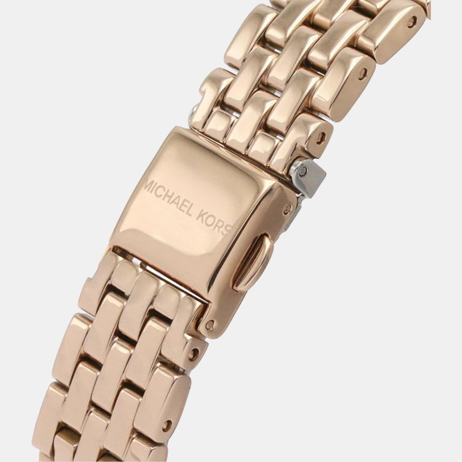 Diamond Darci Women Quartz White Dial Analog Stainless Steel Watch MK4568