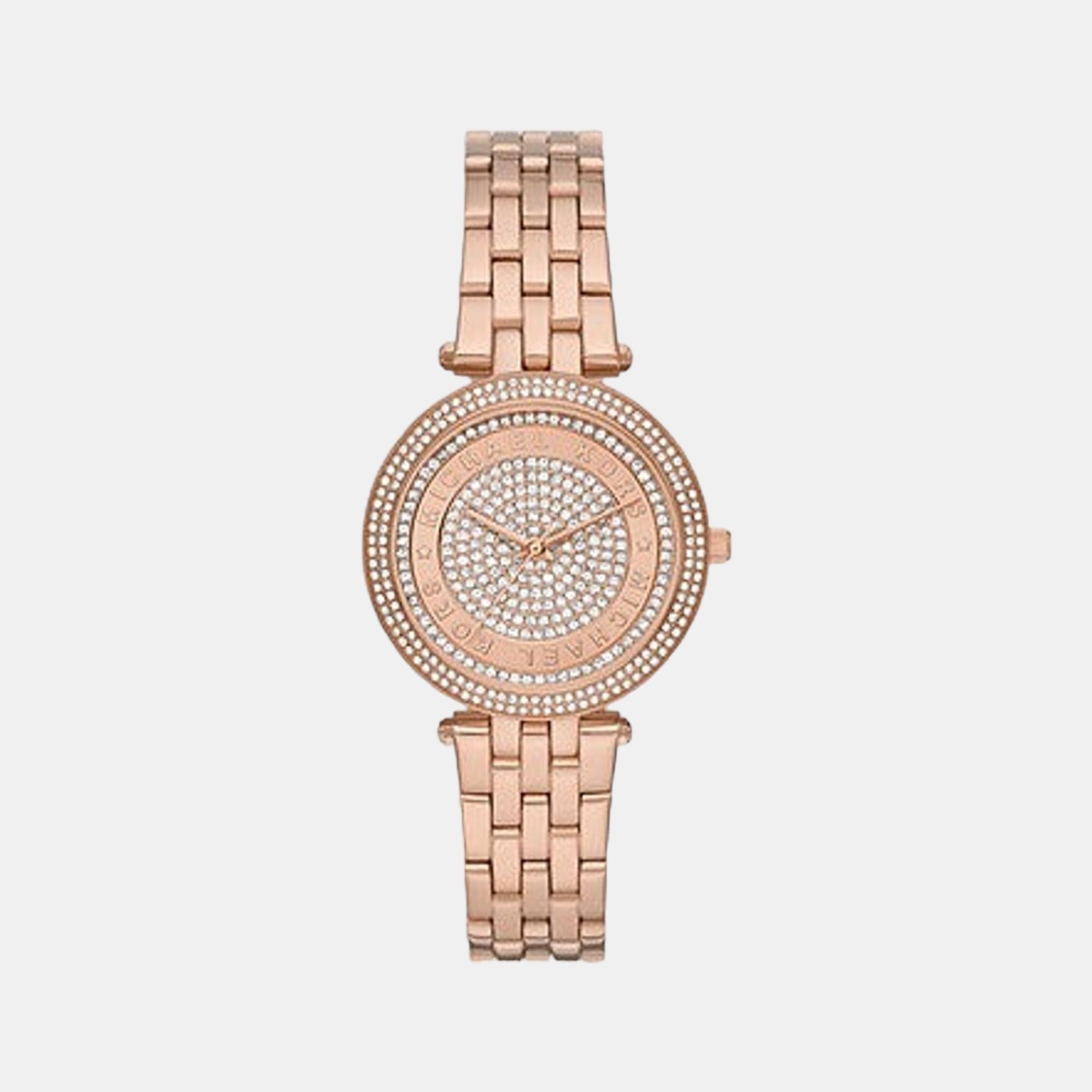 Darci Women Quartz Rose Gold Dial Analog Stainless Steel Watch MK4592