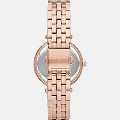 Darci Women Quartz Rose Gold Dial Analog Stainless Steel Watch MK4592