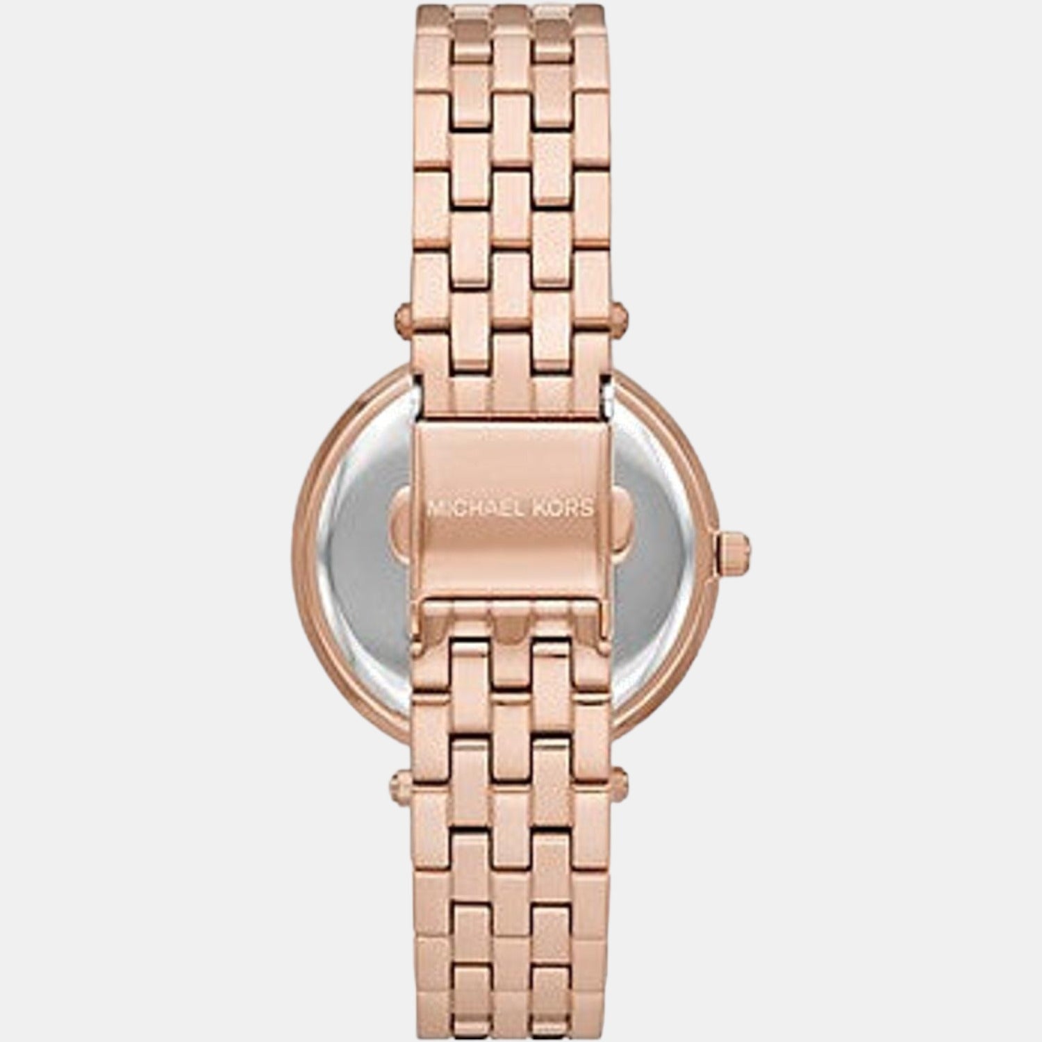 Darci Women Quartz Rose Gold Dial Analog Stainless Steel Watch MK4592