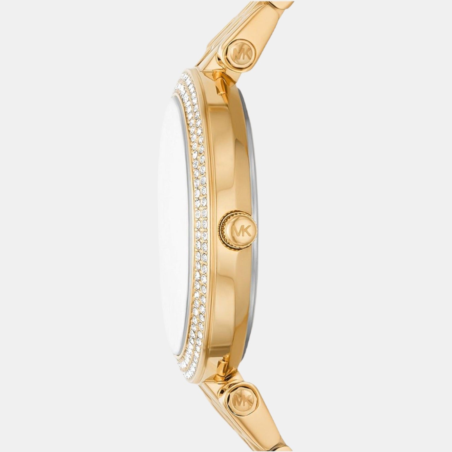 Darci Women Quartz Rose Gold Dial Analog Stainless Steel Watch MK4673
