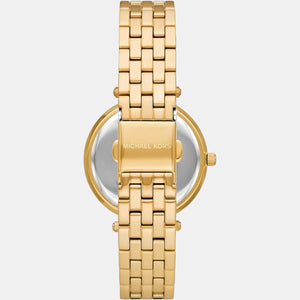 Darci Women Quartz Rose Gold Dial Analog Stainless Steel Watch MK4673