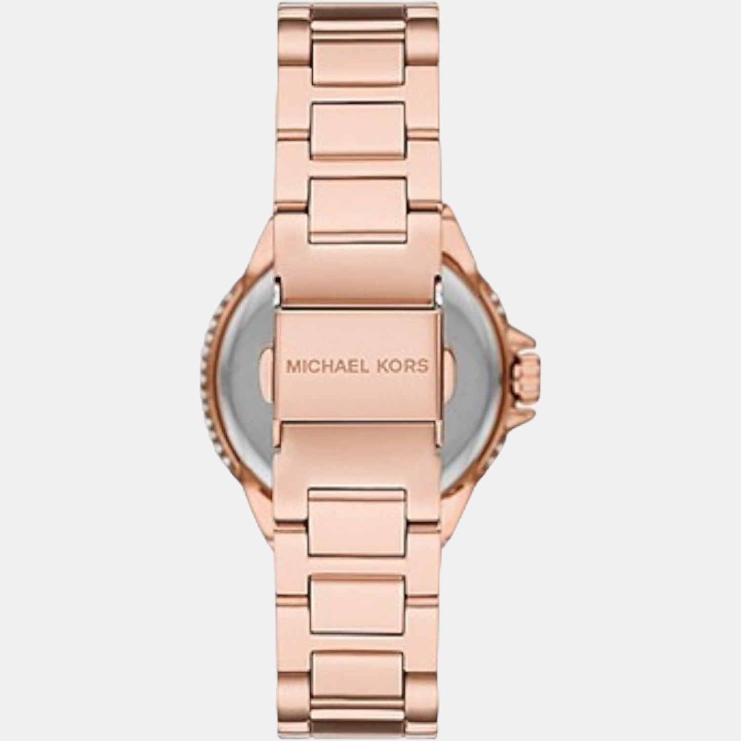 Camille Women Quartz White Dial Analog Stainless Steel Watch MK4700