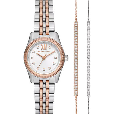 Michael Kors Lexington White Dial Women 26mm