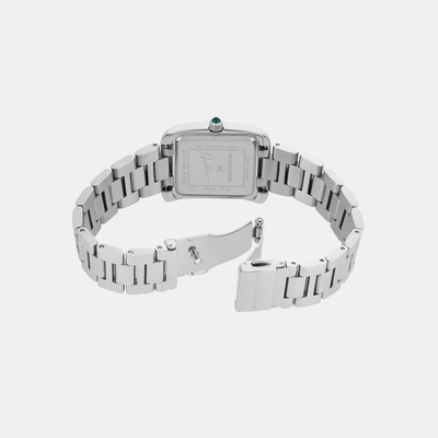 Emery Women Quartz Green Dial Analog Stainless Steel Watch MK4832