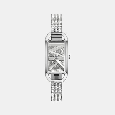Empire Women Quartz Silver Dial Analog Stainless Steel Watch MK4841