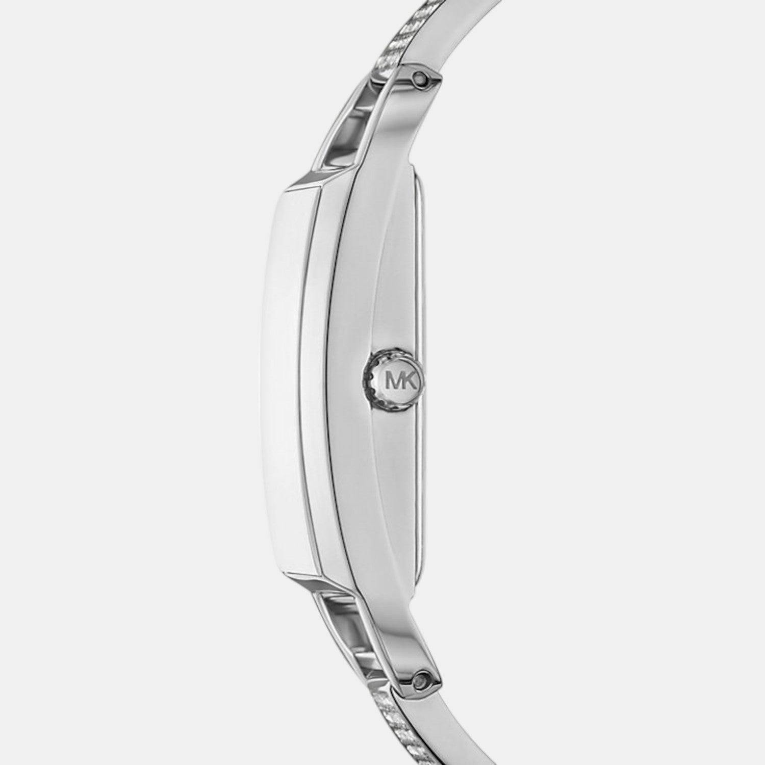 Empire Women Quartz Silver Dial Analog Stainless Steel Watch MK4841