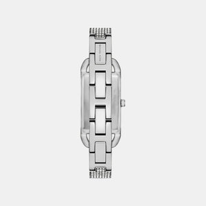 Empire Women Quartz Silver Dial Analog Stainless Steel Watch MK4841