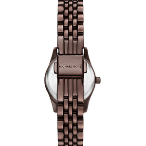 Michael Kors Petite Lexington Brown Dial Women 26mm MK4844