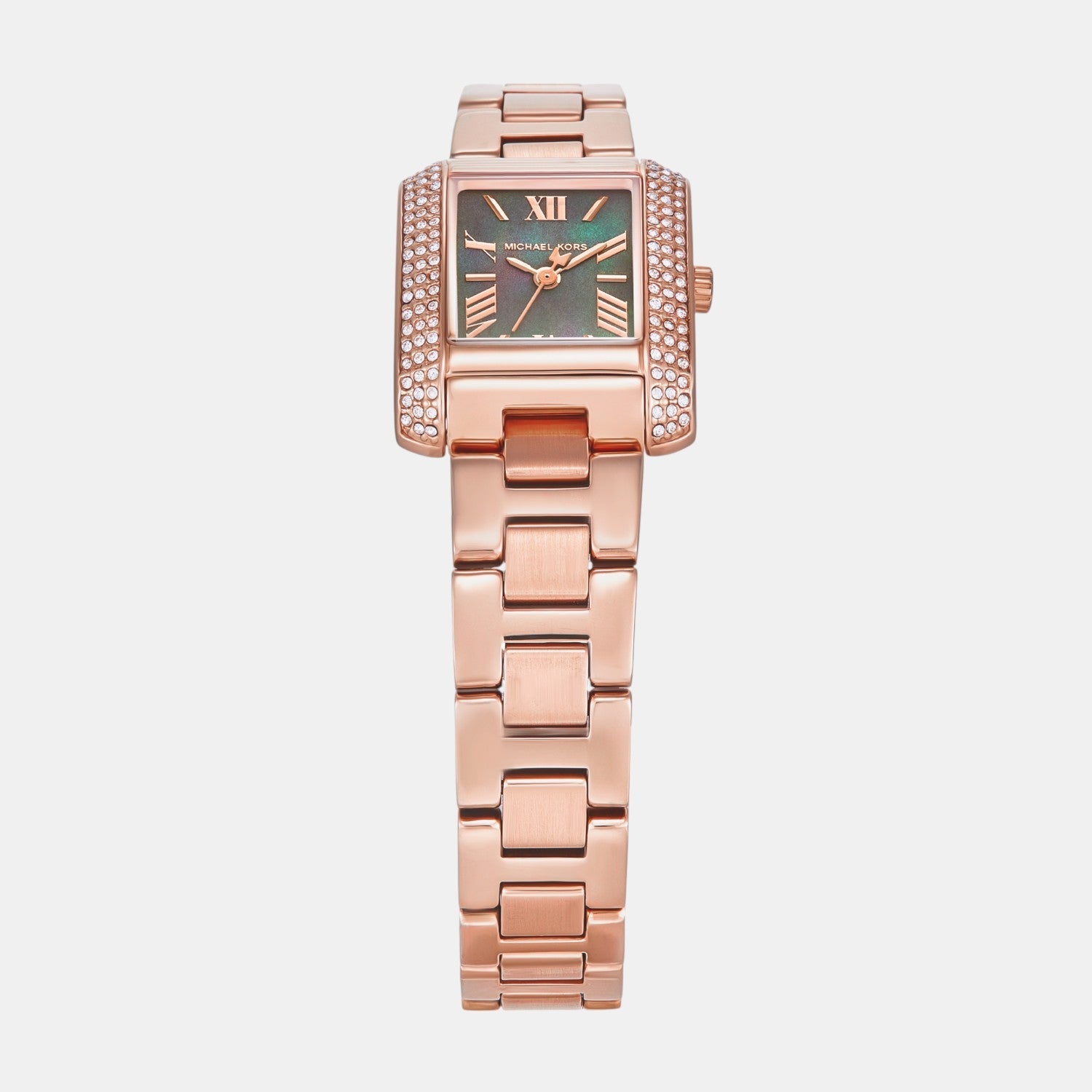 Emery Women Quartz Multi-Colour Dial Analog Stainless Steel Watch MK4868