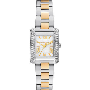 Michael Kors Petite Emery White Mother-Of-Pearl Dial Women 22mm MK4882