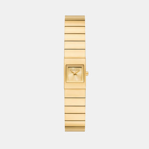 Darrington Women Quartz Gold Dial Analog Stainless Steel Watch MK4885