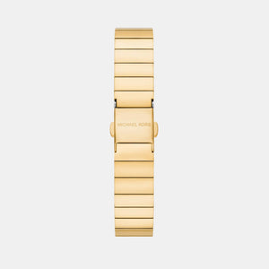 Darrington Women Quartz Gold Dial Analog Stainless Steel Watch MK4885