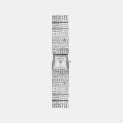 Darrington Women Quartz White Dial Analog Stainless Steel Watch MK4886