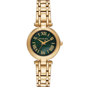 Michael Kors Laney Green Dial Women 30mm MK4892