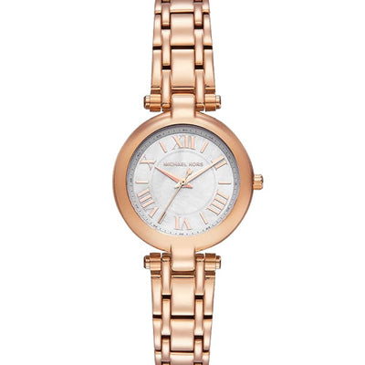 Michael Kors Laney White Mother-Of-Pearl Dial Women 30mm MK4893