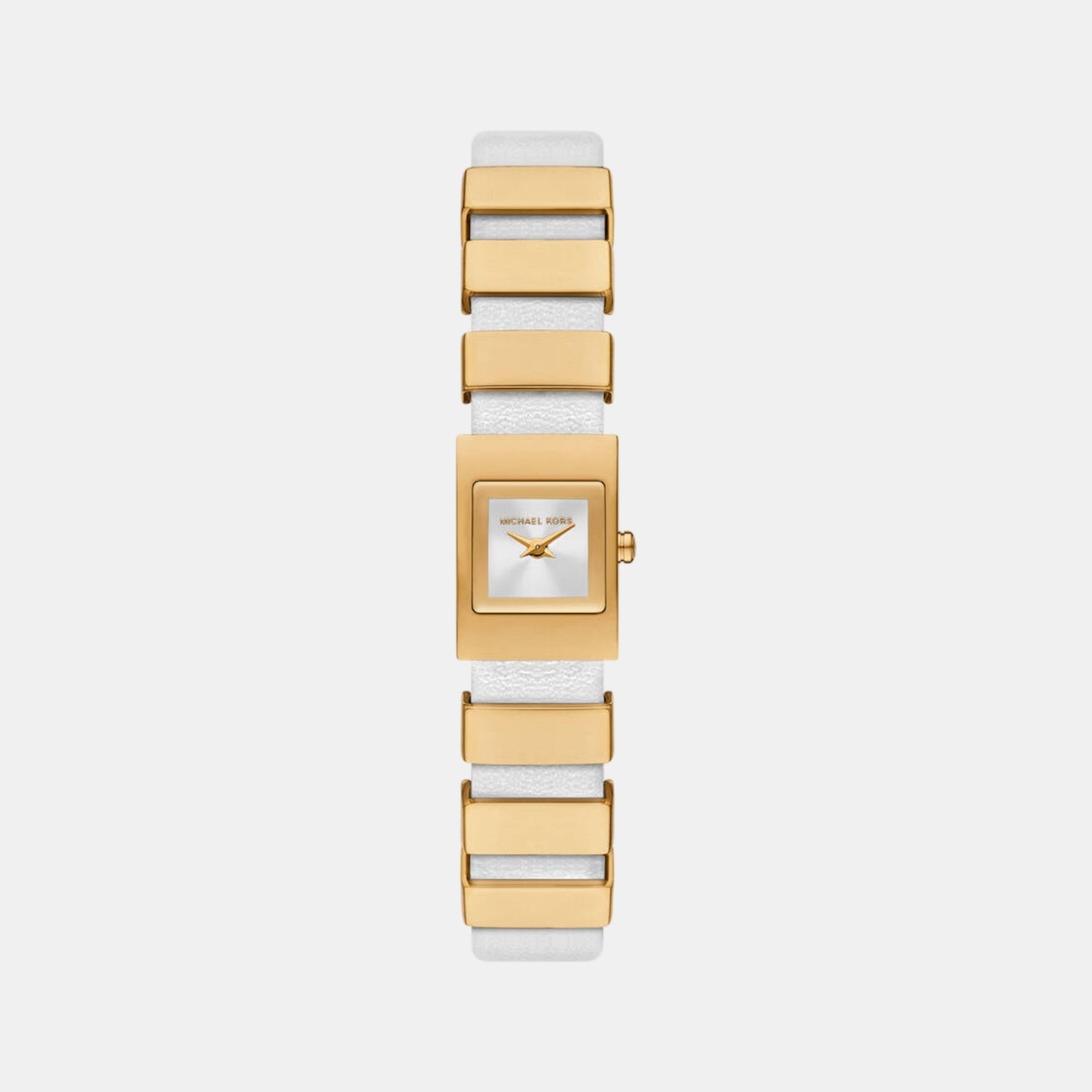 Darrington Women Quartz White Dial Analog Leather Watch MK4899
