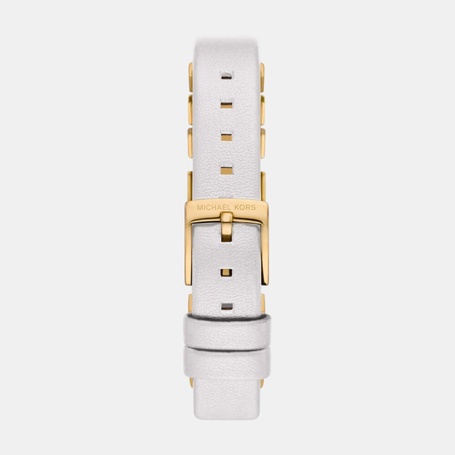 Darrington Women Quartz White Dial Analog Leather Watch MK4899