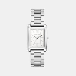 Essex Women Quartz White Dial Analog Stainless Steel Watch MK4906