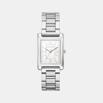 Essex Women Quartz White Dial Analog Stainless Steel Watch MK4906