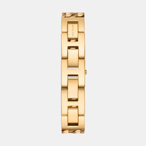 Darrington Women Quartz Gold Dial Analog Stainless Steel Watch MK4907