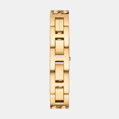 Darrington Women Quartz Gold Dial Analog Stainless Steel Watch MK4907