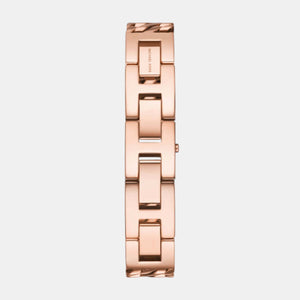 Darrington Women Quartz Rose Gold Dial Analog Stainless Steel Watch MK4908