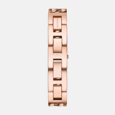 Darrington Women Quartz Rose Gold Dial Analog Stainless Steel Watch MK4908