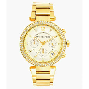 Michael Kors Parker Gold Dial Women 39mm