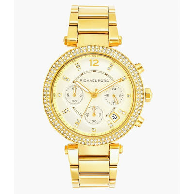Michael Kors Parker Gold Dial Women 39mm