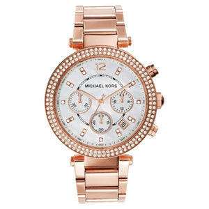 Michael Kors Parker White Dial Women 39mm