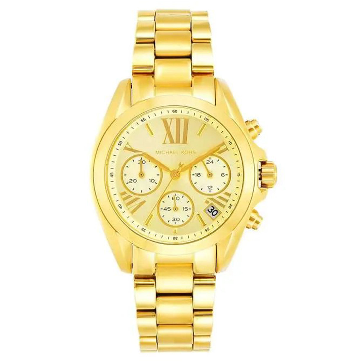 Michael Kors Mini Bradshaw Gold Dial Women 36mm