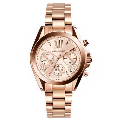 Michael Kors Mini Bradshaw Rose Gold Dial Women 36mm