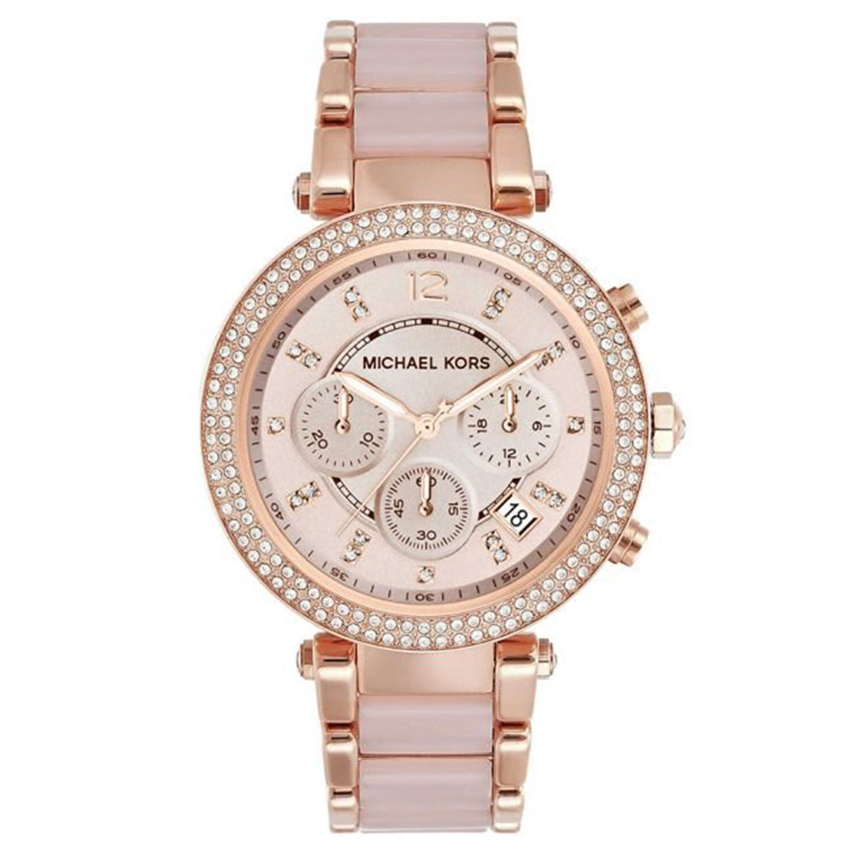 Michael Kors Parker Rose Gold Dial Women 39mm